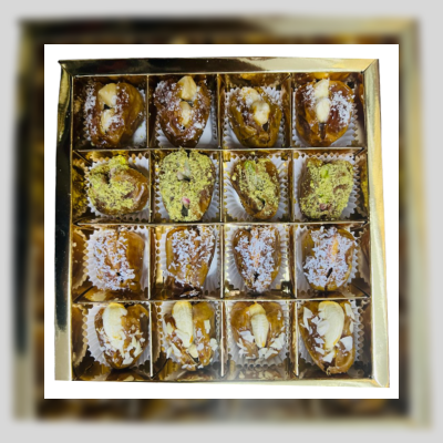 Premium Stuffed Dates – Gold Box